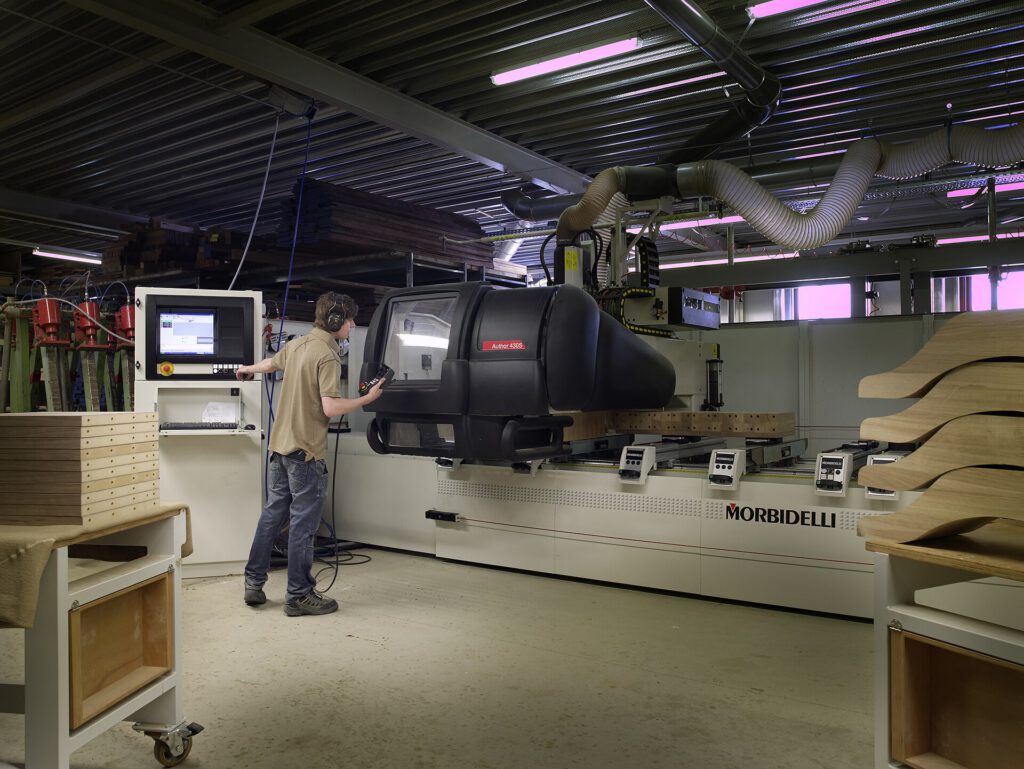 CNC machining center for custom component manufacturing