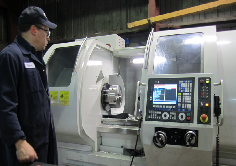 Illustrative CNC turning equipment