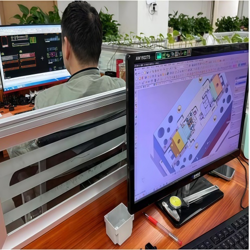 CNC manufacturing facility supporting coordinated production
